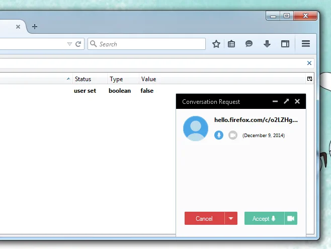 Cómo iniciar una conversación con Firefox Hola