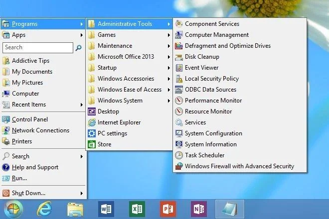 Cómo obtener el menú Inicio clásico y deshabilitar la pantalla de Inicio en tabletas con Windows RT