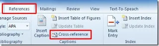 Beschriftungen und Querverweise in Word 2010 einfügen