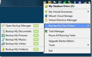 透過 Windows 資源管理器虛擬網路磁碟機備份到 Azure Blob 存儲
