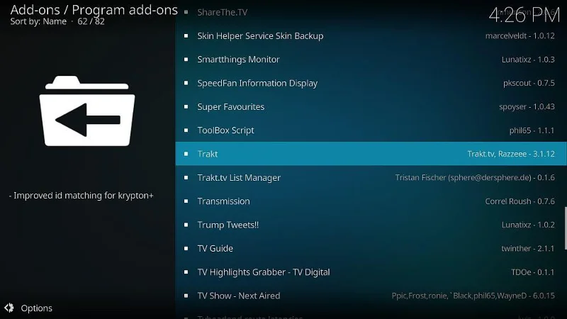 Дополнение Trakt.tv Kodi – Как использовать Trakt на Kodi