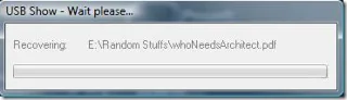 Mostrar archivos y carpetas ocultos en la unidad USB