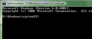 在 Windows 7/Vista 中開啟提升的命令提示符