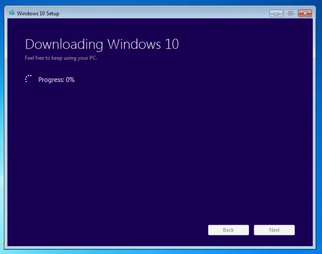 Qué hacer si no ves la aplicación Actualizar a Windows 10