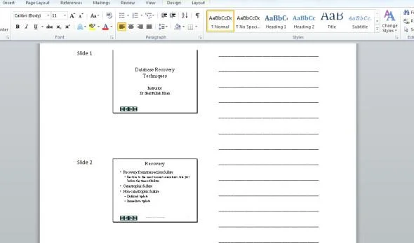 PowerPoint 2010: Präsentationshandouts in Word erstellen [Tipps]