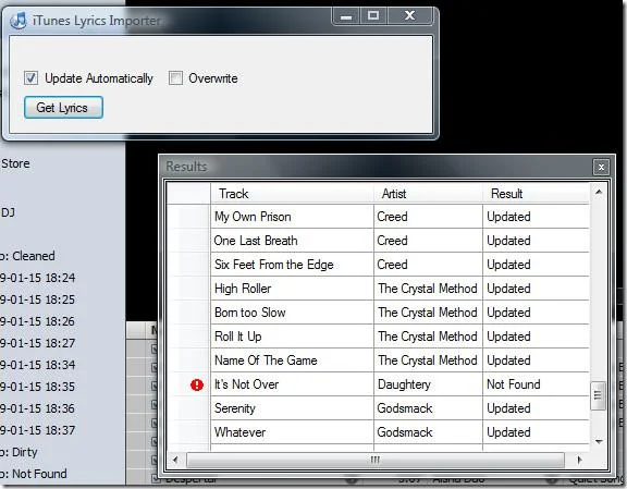 Hoe songteksten voor iTunes-muziek in Windows te downloaden