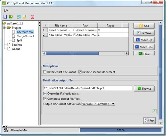 Cómo combinar, fusionar y dividir archivos PDF con PDFSam