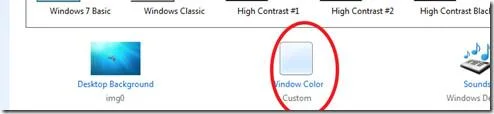 Cómo habilitar o deshabilitar la transparencia en Windows 7