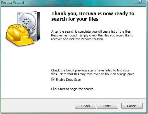 Recupera gratuitamente dati, file o foto cancellati con Recuva