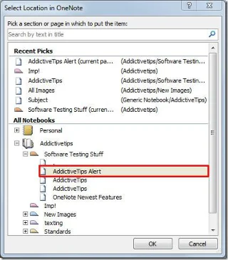Verknüpfen Sie PowerPoint 2010 mit dem OneNote 2010-Notizbuch