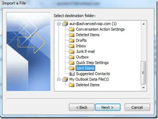 So importieren Sie Kontakte aus einer Excel-Datei in Outlook 2010