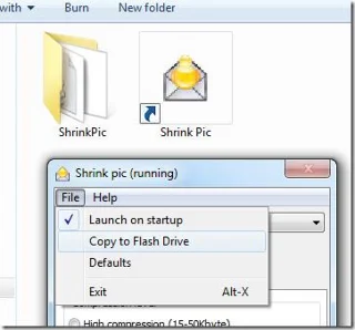 Shrink Pic: redimensionador automático de imágenes por lotes gratuito