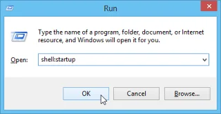 Cómo agregar o quitar programas y archivos al inicio del sistema en Windows 8.1