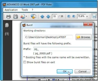PDF Rider es un excelente software de gestión de PDF de código abierto