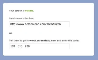 Screenleap: общий доступ к экрану одним щелчком мыши без регистрации [Веб]