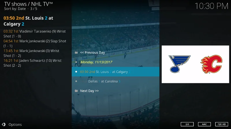NHL auf Kodi ansehen – Live-Streams auf Kodi für NHL TV