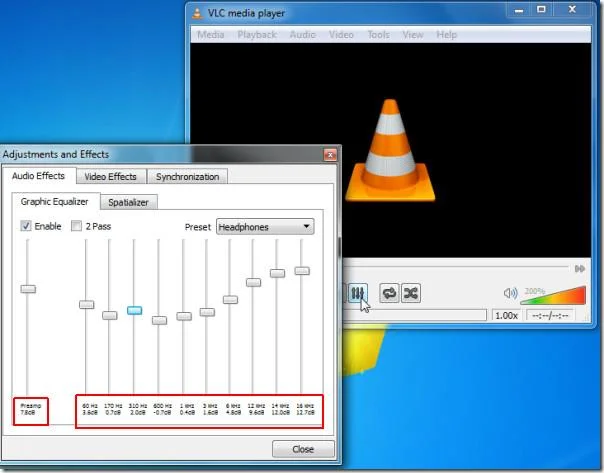 Cómo guardar la configuración de audio y ecualizador en VLC Player