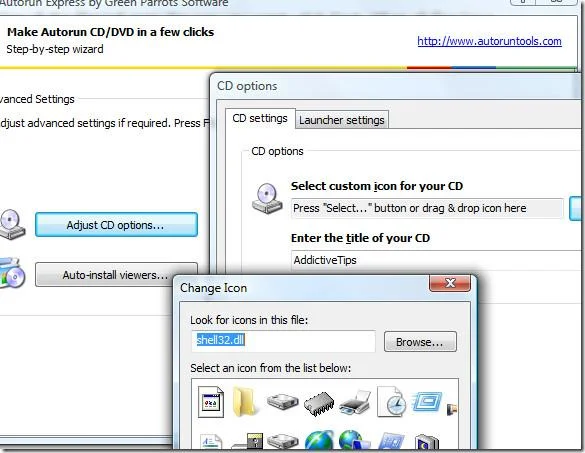 Crear y agregar archivos de ejecución automática a CD/DVD automáticamente en Windows