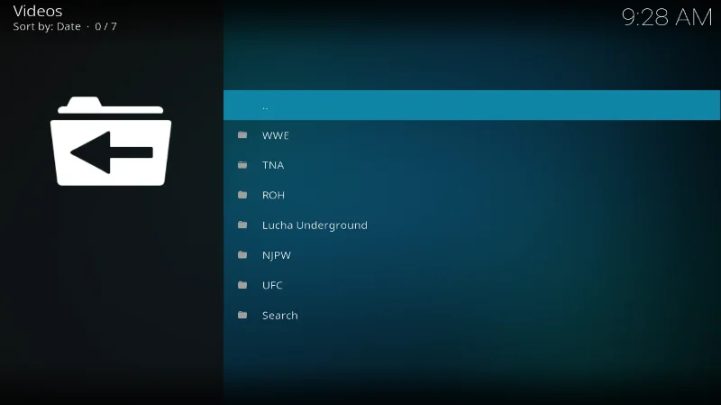 All Wrestling Kodi Add-on – Installation und geführte Tour