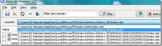 Index.dat ファイルの内容を表示、分析、削除する方法