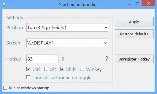 Ottieni una schermata iniziale di Windows 8 più snella che si apre sul desktop