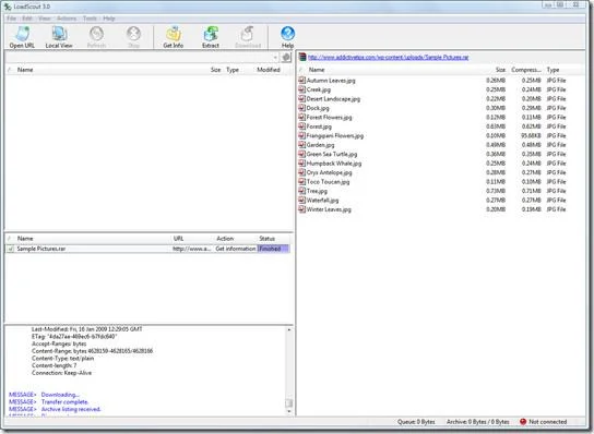 Esplora ed estrai file da ZIP/RAR senza scaricarli