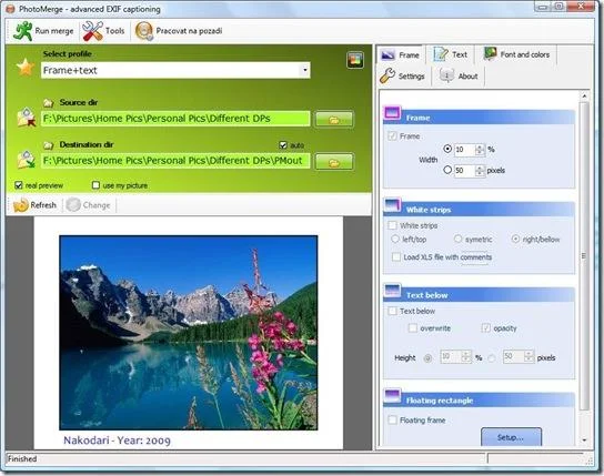Inserisci facilmente testo in foto e immagini con PhotoMerge
