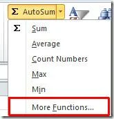 Excel 2010 PMT (Zahlungsfunktion)