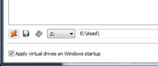在 Windows 7、Vista 中為經常存取的資料夾對映磁碟機號
