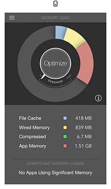 Memory Diag e Battery Diag sono due semplici app di monitoraggio del sistema [Mac]