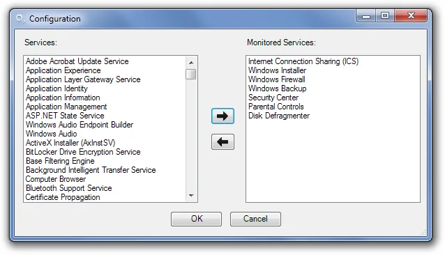 Windows 服務監視器：輕量級 Windows 進程監視工具