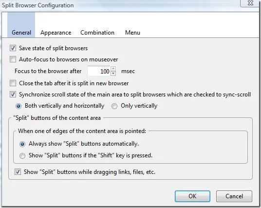 Как разделить экран Firefox, чтобы освободить место для большего количества контента