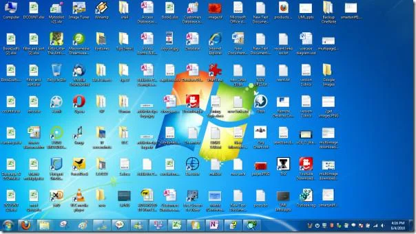 將 Windows 桌面圖示變更為資源管理器清單視圖