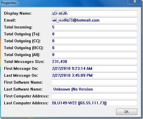Statistiken zu Outlook-E-Mails mit Outlook StatView anzeigen