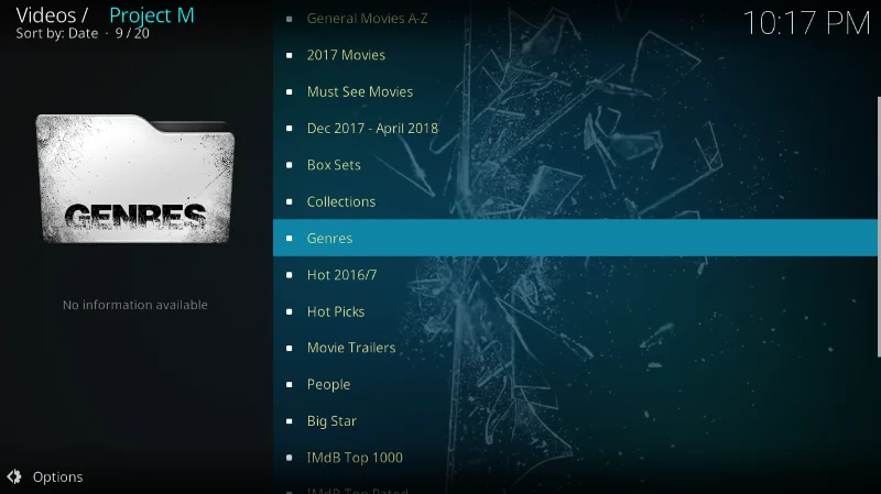 Project M Add-on für Kodi – Installation und Funktionen