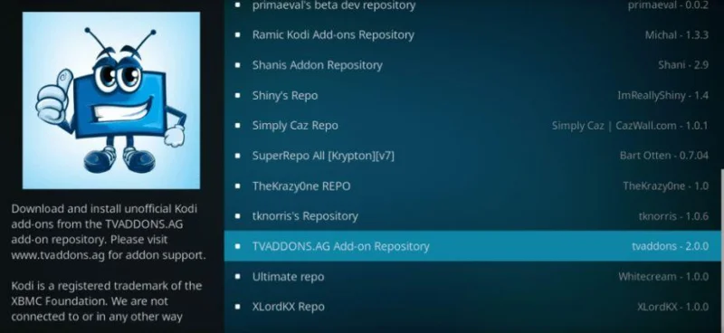 Le migliori alternative a Fusion di TVAddons mentre TVAddons.ag è inattivo