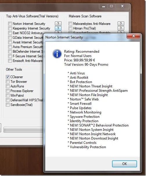 SSDownloader: Descargador gratuito de software de seguridad para Windows