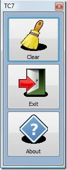 Windows 7の通知領域に表示されたアイコンを削除する – トレイクリーナー
