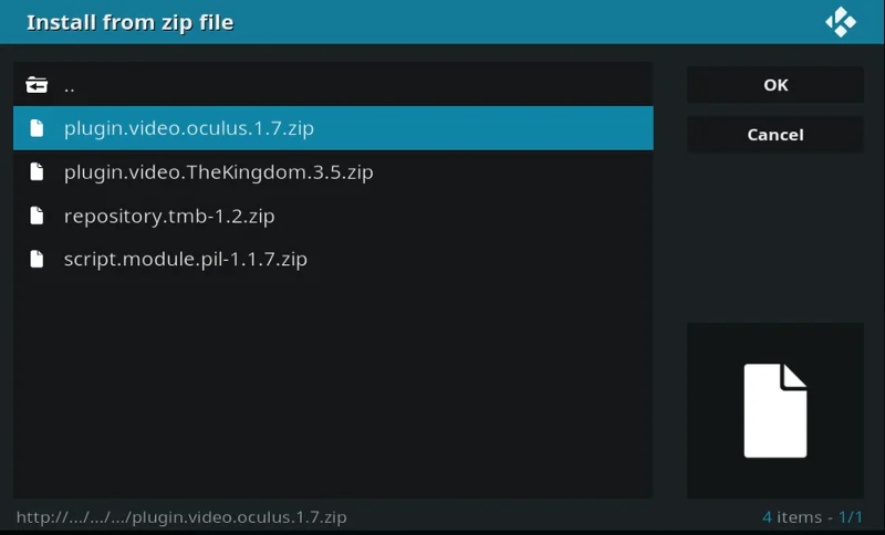 Oculus Repo auf Kodi – So installieren Sie das Oculus Repository und überprüfen es