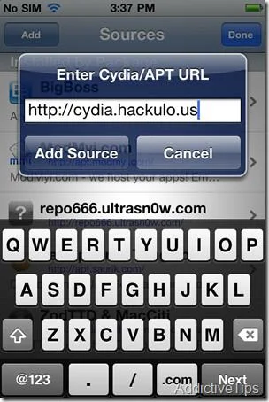 Установка IPA-файлов с помощью AppSync 4.1 для прошивки с джейлбрейком iOS 4.1