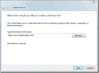 Windowsデスクトップにウェブサイトやメールのショートカットを作成する方法