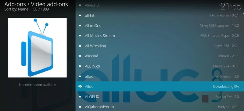 Дополнение Alluc Kodi — как установить Alluc на Kodi