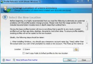 Cambiar el directorio de perfil de usuario predeterminado de Windows