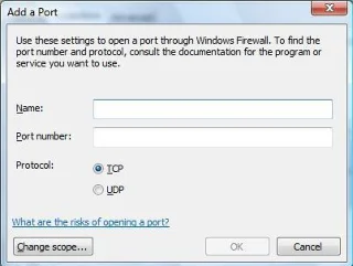 Erstellen Sie Ausnahmen in der Windows 7/Vista-Firewall für Programme und Ports