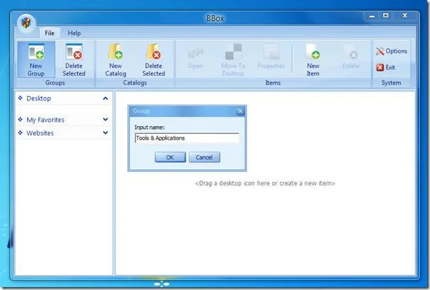 Agrupar y organizar los iconos del escritorio