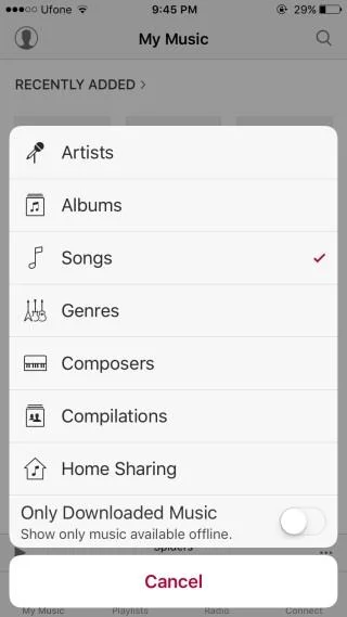 使用 iTunes 家庭共享將音樂從桌面傳輸到 iPhone