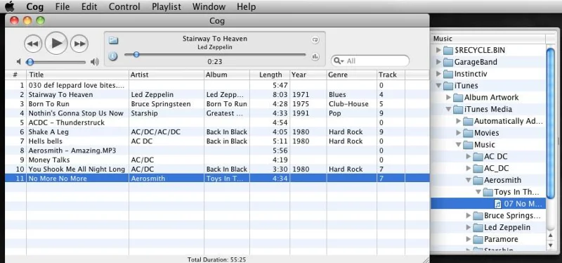 Cog: lettore musicale semplice e veloce per Mac