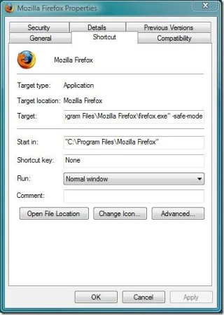 Firefoxをセーフモードで実行する方法