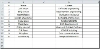 Excel 2010: Spaltendaten in zwei aufteilen [Zellen analysieren]