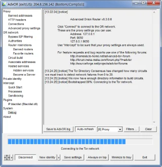 Enrutador Onion avanzado: un cliente para la red TOR que permite el proxy